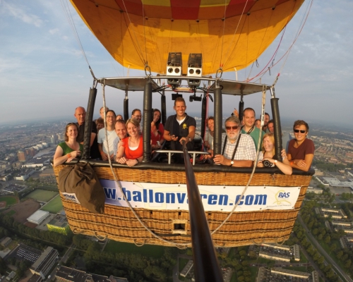 Ballonvaart vanaf Utrecht naar Montfoort
